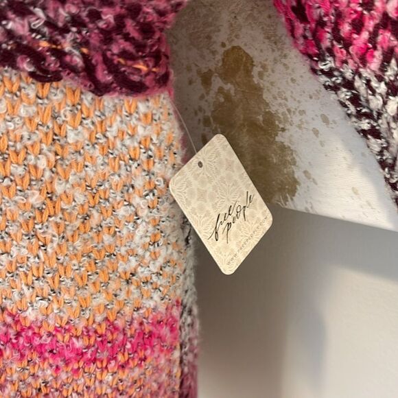 FREE PEOPLE Daydreamer Open-Front Cardigan - Orchid Cloud Combo - Picture 6 of 15